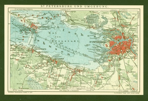 Landkarte anno 1909 - ,