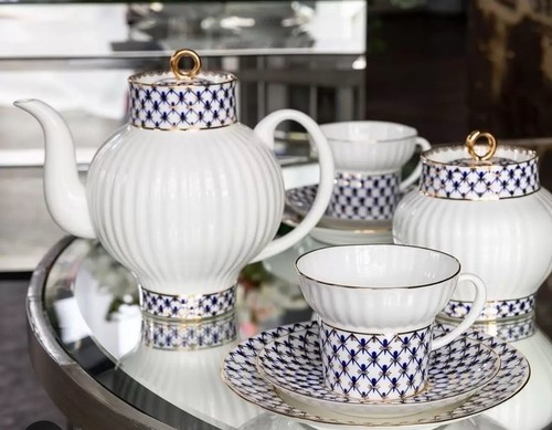 Imperial porcelain tea set - imperial, –