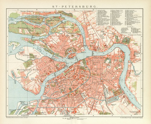 Petersburg historischer - st,