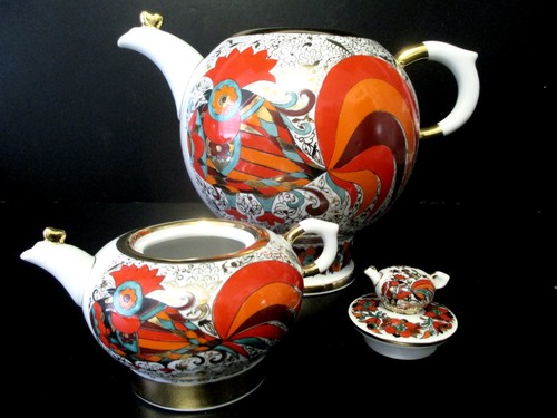 Lomonosov porzellan kanne - lomonosov,