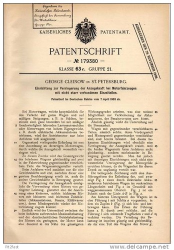 Original patentschrift g - original,