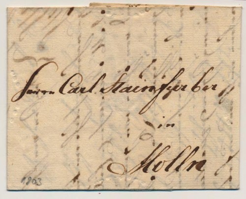 österreich 1803 brief - Österreich,