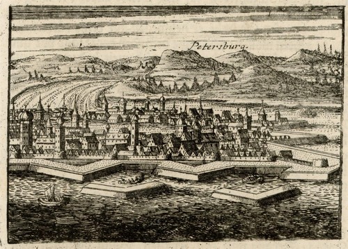 Petersburg alte ansicht - alte,