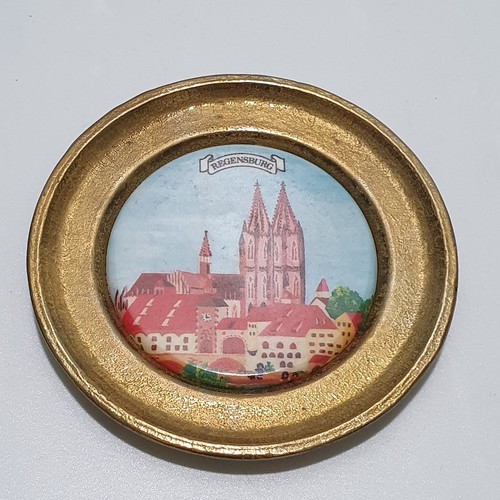 Vintage wandteller souvenir - vintage,